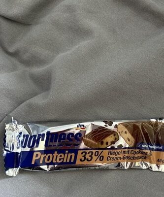 Proteinriegel Cookies Creme