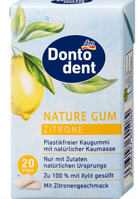 Kaugummi Nature Gum Zitrone