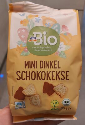Mini Dinkel Schokokekse