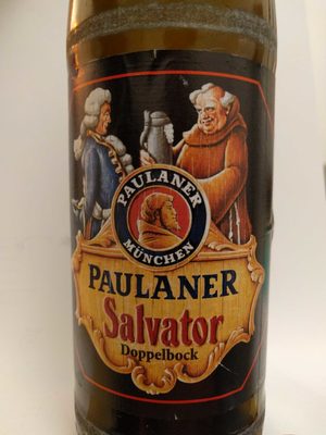 Salvator doppelbock front packaging