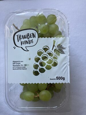 Trauben Kernlos front packaging