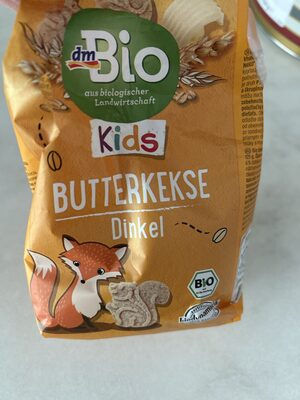 Butter Kekse Dinkel front packaging