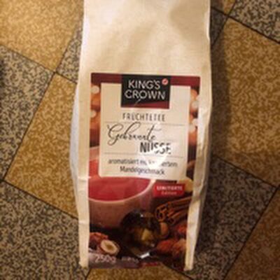 früchtetee gebrannte Mandeln