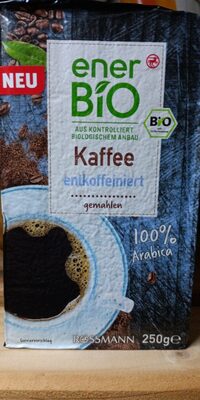 Kaffe entkoffeiniert