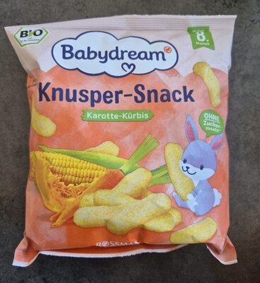 Knuspersnack Karotte-Kürbis (ab 8. Monat)