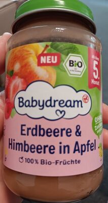 Erdbeere & Himbeere in Apfel