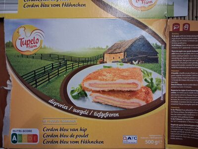 Cordon bleu de poulet front packaging