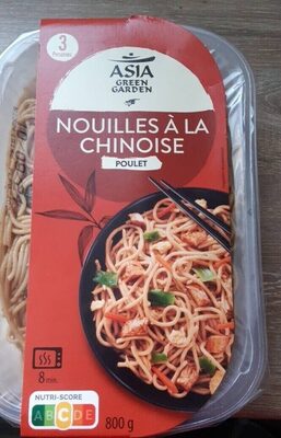 nouilles à la chinoise poulet