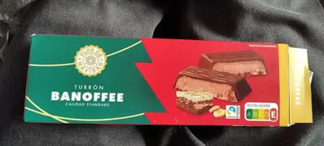 Turrón Banoffee Calidad Standard front packaging