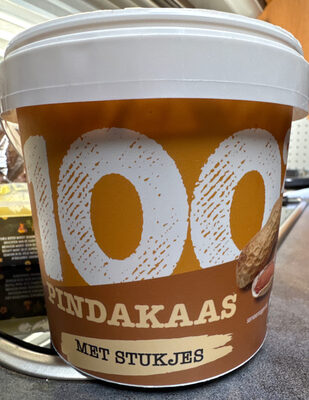 Pindakaas met stukjes