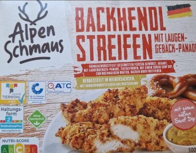 Backhendl Streifen front packaging