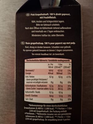 Pink Grapefruit Saft