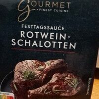 Festtagssauce - Rotwein-Schalotten