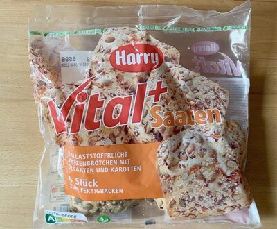 Harry Vilal + Saaten  4071800055961 Weizenbrötchen zum Fertigbacken