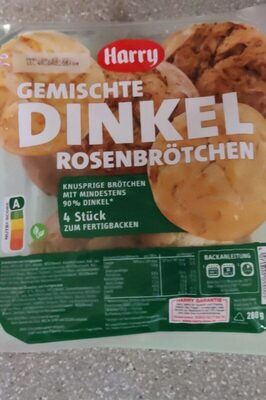 Gemischte Dinkel Rosenbrötchen