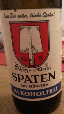 Spaten Alkoholfrei 4072700001164 Alkoholfreies  Schankbier