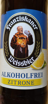 Weissbier Alkoholfrei Zitrone front packaging