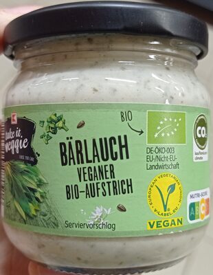 Bärlauch Veganer Bio-Aufstrich