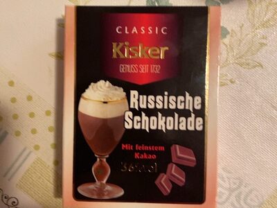 russische Schokolade front packaging