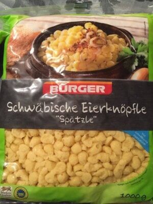 Bürger Schwäbische Eierknöpfle