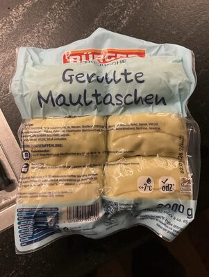 Maultaschen front packaging