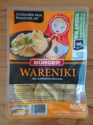 Wareniki mit Kartoffelfüllung