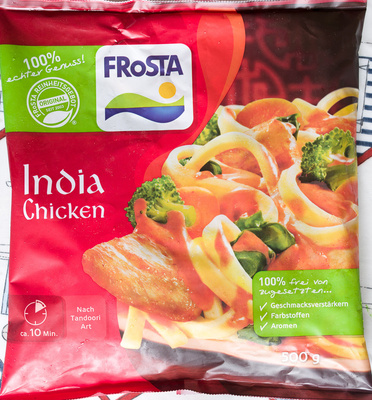 India Chicken front packaging
