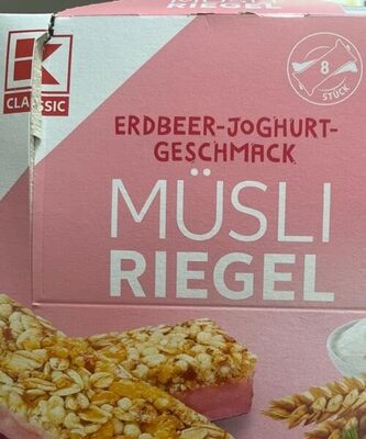 Müsli Riegel Erdbeer