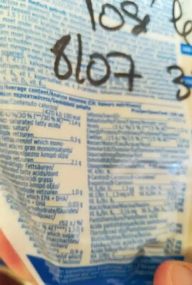 Fresubin Original Fibre Easy Bag 500 Milliliter nutrition facts table