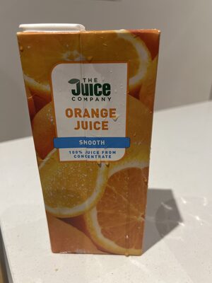 Orange juice from concentrate