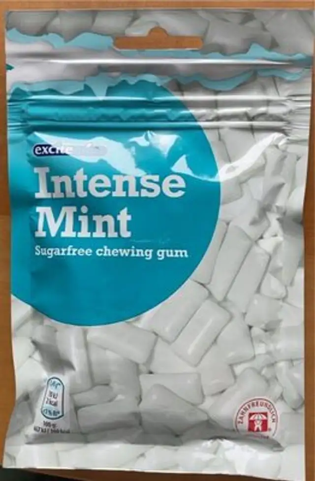 Intense mint - sugarfree chewing gum