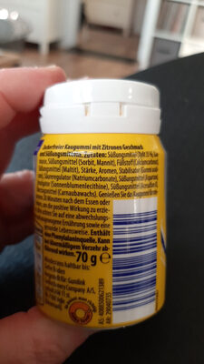 Unknown ingredients label
