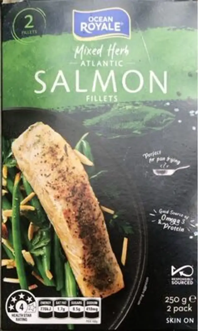 Mixed Herb Atlantic Salmon Fillets