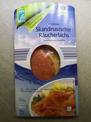 Skandinavischer Räucherlachs