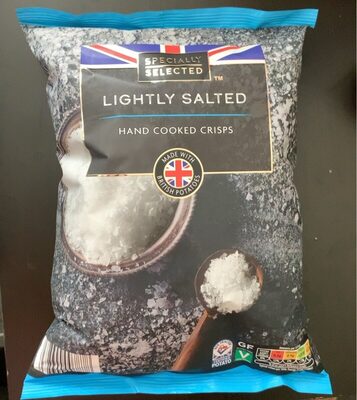 Hand Cooked Crisps front packaging