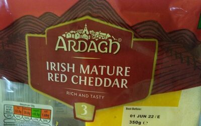 Ardagh Irish mature red cheddar