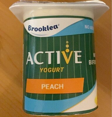 Active Fat Free Yogurt Peach