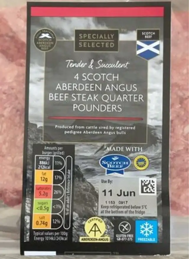 Aberdeen angus burger