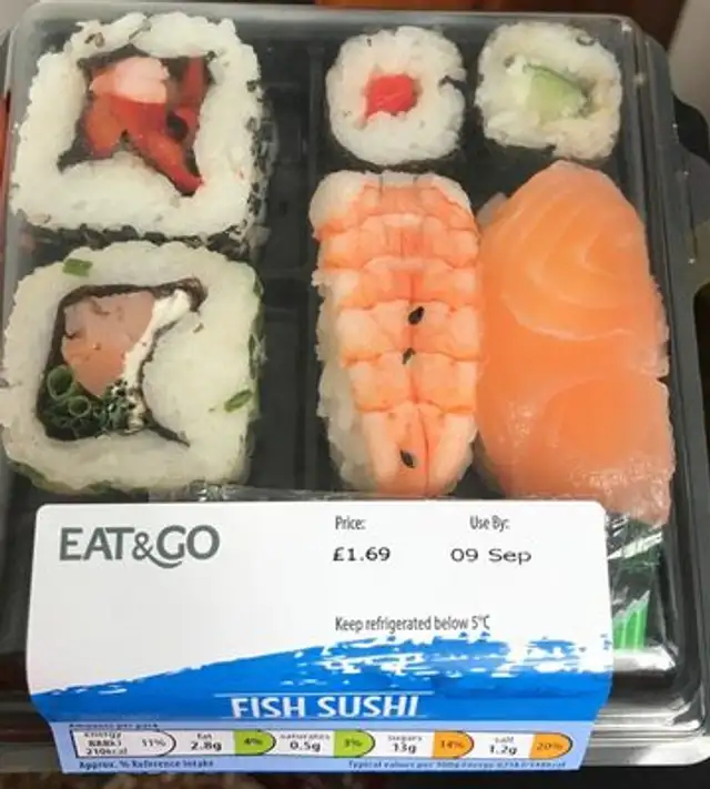 Fish sushi