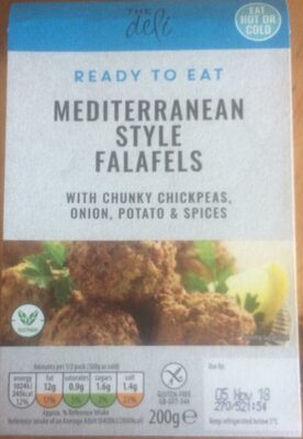 Mediterranean style falafels