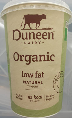 Organic Low Fat Natural Yogurt