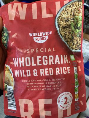 Wholegrain, Wild & Red Rice