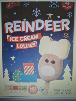 Reindeer Ice Cream Lollies