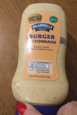 Burger mayonnaise