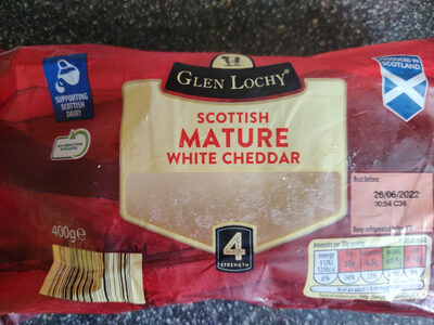 Glen Lochy Scottish Mature White Cheddar