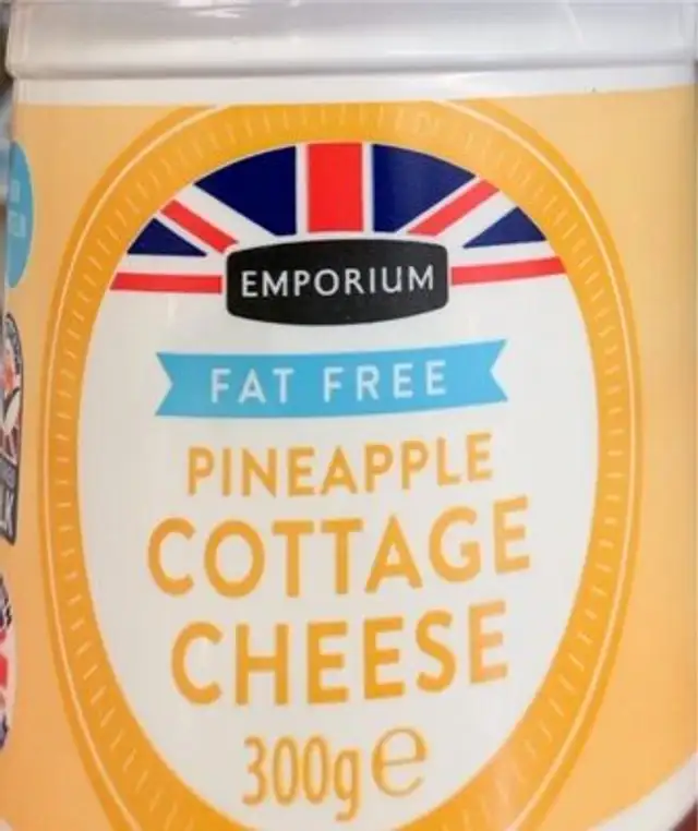 Pineapple cottage cheese
