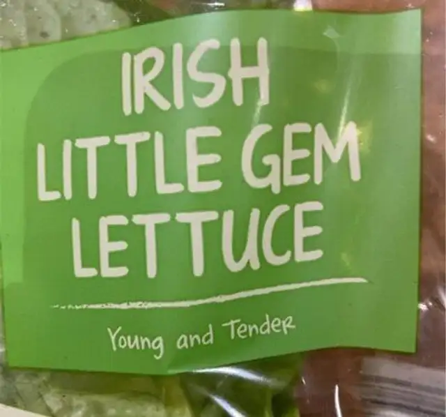 Irish little gem lettuce