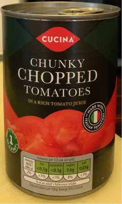 Chunky chopped tomatoes