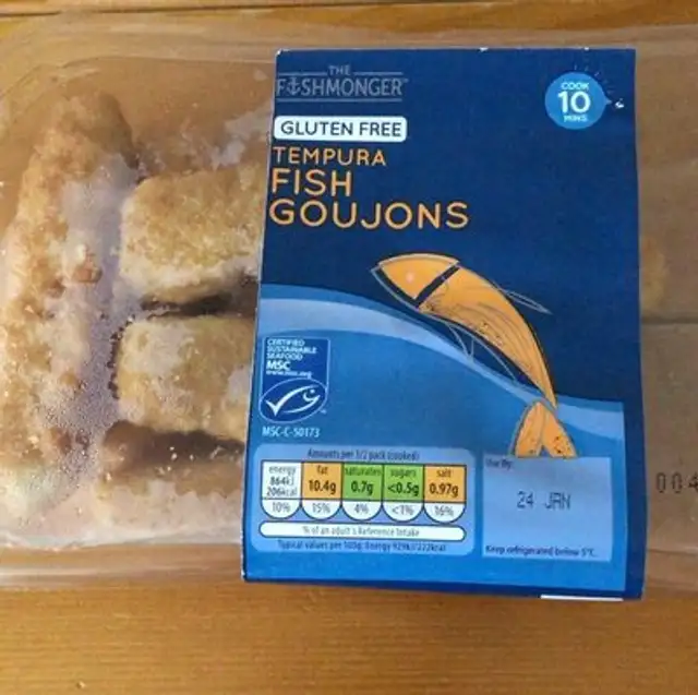 Fish goujons