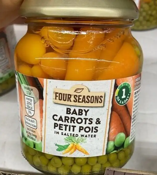 Baby carrots & petit pois